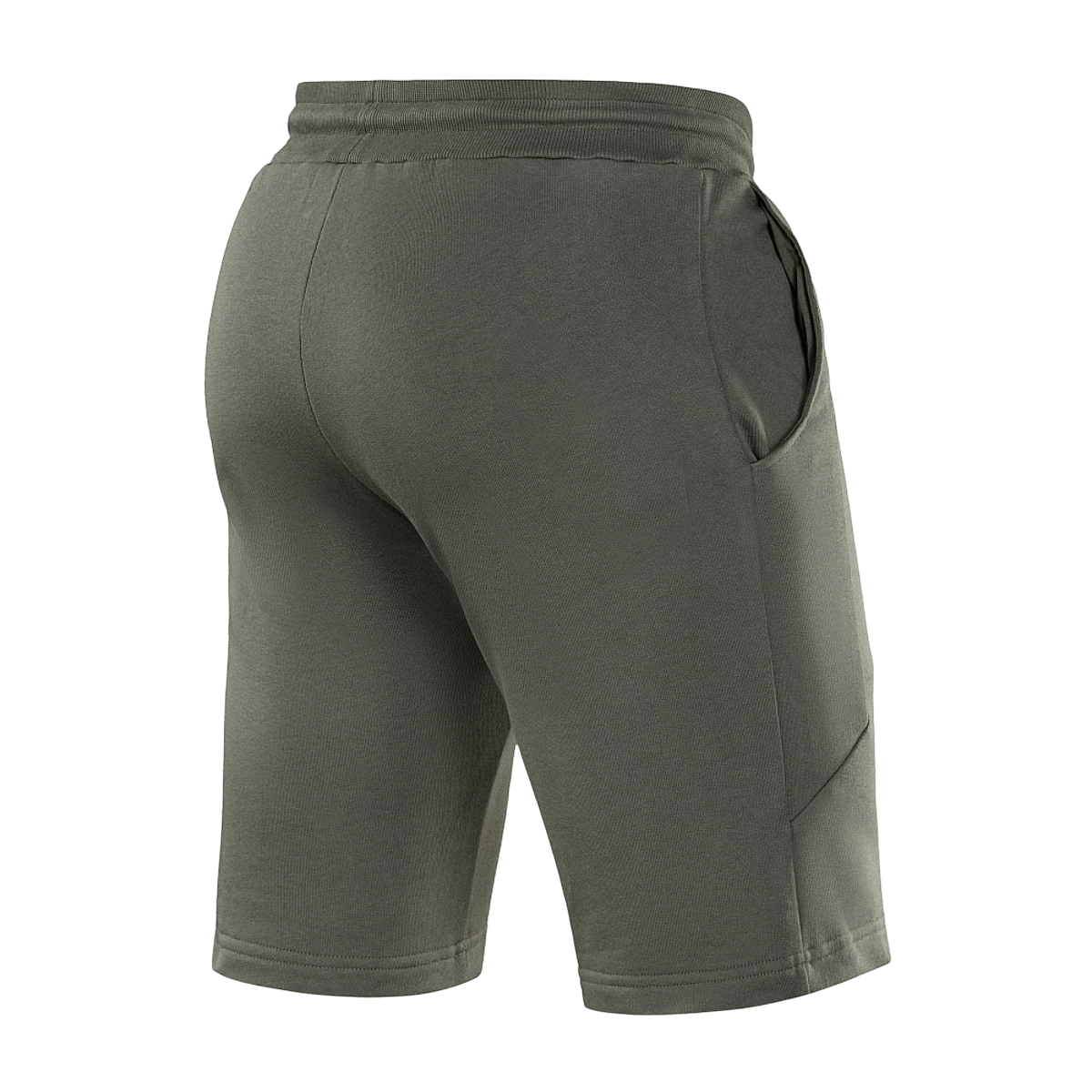 M-Tac Shorts Casual Fit Cotton vihreänä, kuminauhavyötäröllä ja sivutaskuilla, ihanteellinen rentoon kesätyyliin ja mukavuuteen.