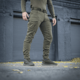 M-Tac Bukser Patriot Gen.III Vintage, monipuoliset taktiset housut elastaanilla, uniikilla vintage-ilmeellä treeniin ja vapaa-aikaan.