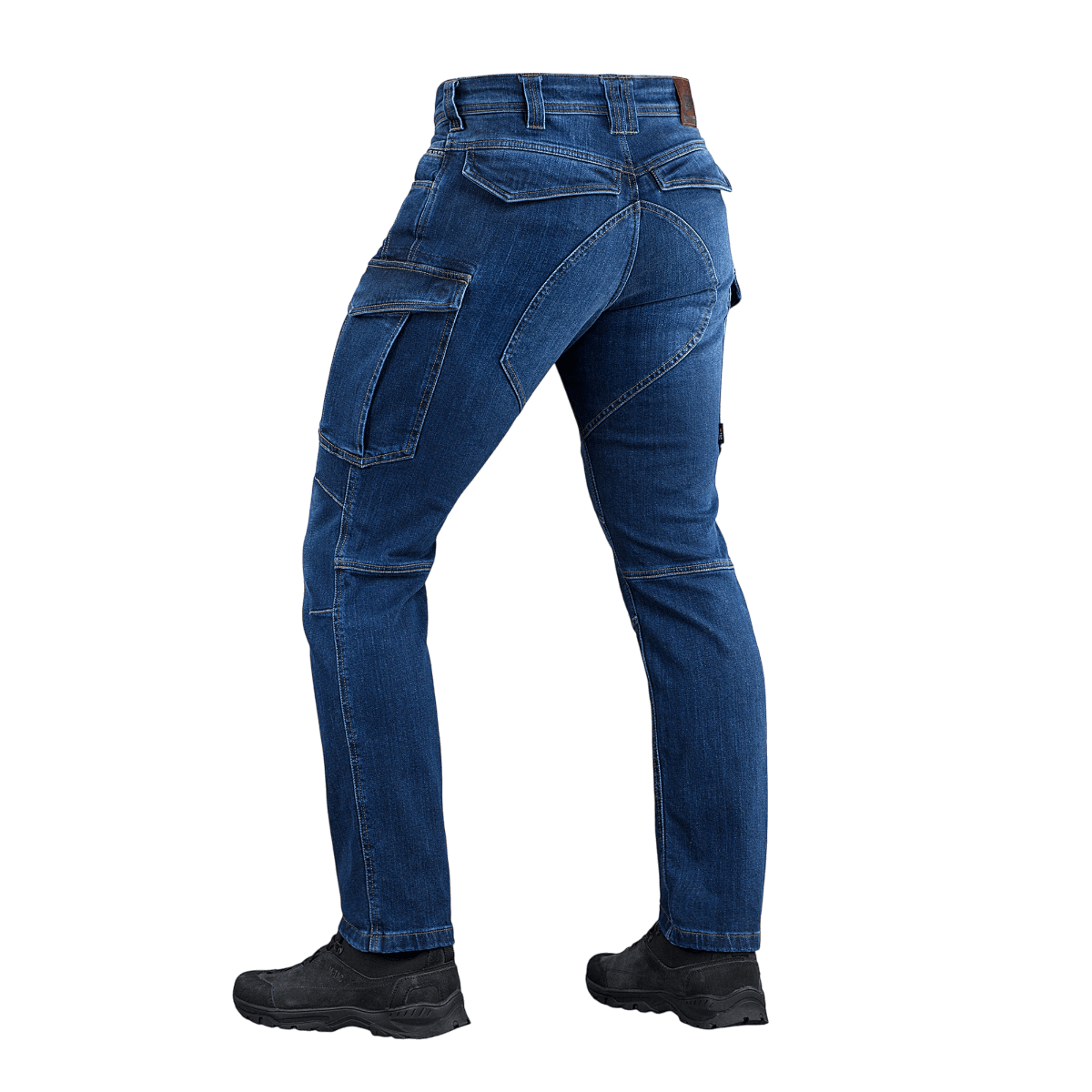 M-Tac Jeans Aggressor kestävä denim, tilavat taskut ja taktinen toiminnallisuus optimaaliseen mukavuuteen ja liikkumisvapauteen