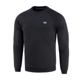 M-Tac Cotton Sweatshirt, musta, arkeen ja urheiluun, 100% puuvillaa maksimaaliseen mukavuuteen ja liikkumisvapauteen