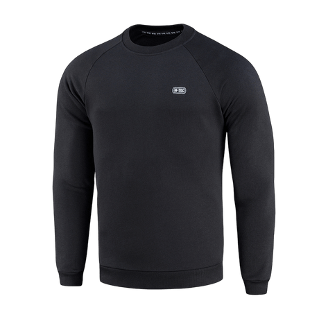 M-Tac Cotton Sweatshirt, musta, arkeen ja urheiluun, 100% puuvillaa maksimaaliseen mukavuuteen ja liikkumisvapauteen