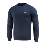 M-Tac Cotton Sweatshirt laivastonsininen, 100% puuvillaa, löysä istuvuus ja resorit juoksuun ja kuntoiluun