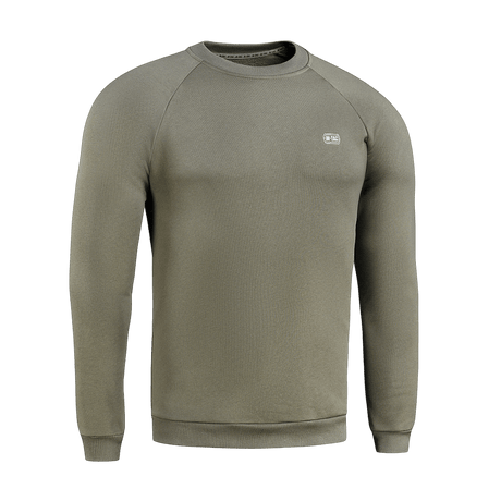 M-Tac Cotton Sweatshirt oliivinvihreä, sopii arkeen ja urheiluun, 100% puuvillaa mukavuuteen ja liikkumisvapauteen