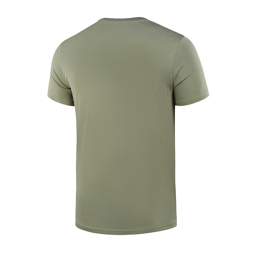 M-Tac T-shirt Viking takaa nähtynä, tukeva malli ja mukava istuvuus, 93% puuvillaa, neutraali väri.