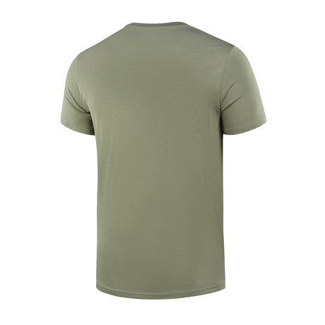 M-Tac T-shirt Viking takaa nähtynä, tukeva malli ja mukava istuvuus, 93% puuvillaa, neutraali väri.