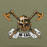 M-Tac T-shirt Viking, viikinkikypärä- ja kirveskuvio sekä "Til Valhall" -teksti, korostaa taistelutahtoa. 93% puuvillaa.