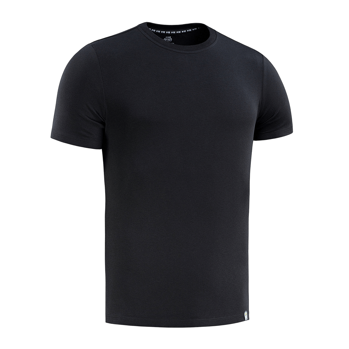 M-Tac T-shirt 93/7 Summer musta, 93% puuvillaa ja 7% elastaania, mukava arkipaita ja lämmönsäätelyominaisuuksia korostava malli.