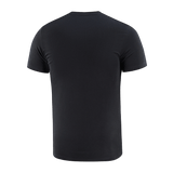 M-Tac T-shirt 93/7 Summer musta takaa nähtynä, sopii kesään, anatominen leikkaus ja kevyesti strukturoitu kangas.