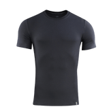 M-Tac T-shirt 93/7 Summer musta lyhythihainen, hengittävä ja mukava, kesäkäyttöön ja arkeen.
