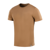 M-Tac T-shirt 93/7 Summer ruskea, 93% puuvillaa ja 7% elastaania, sopii lämpimiin kesäpäiviin.