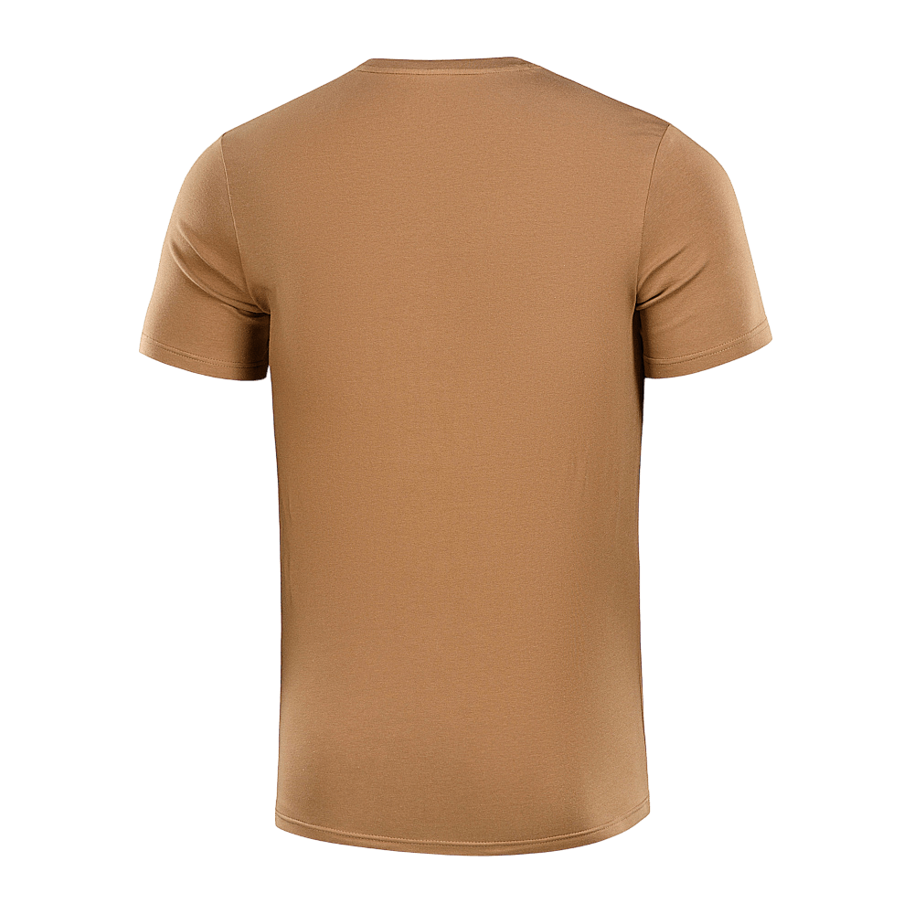 M-Tac T-shirt 93/7 Summer puuvilla-elastaaniseos, hyvä mukavuus ja hengittävyys, takaa nähtynä.