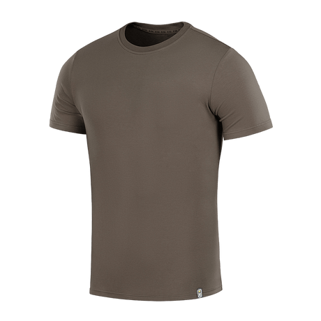 M-Tac T-shirt 93/7 Summer ruskea, puuvilla-elastaaniseos, kevyt ja hengittävä, monikäyttöinen lisä vaatekaappiin.