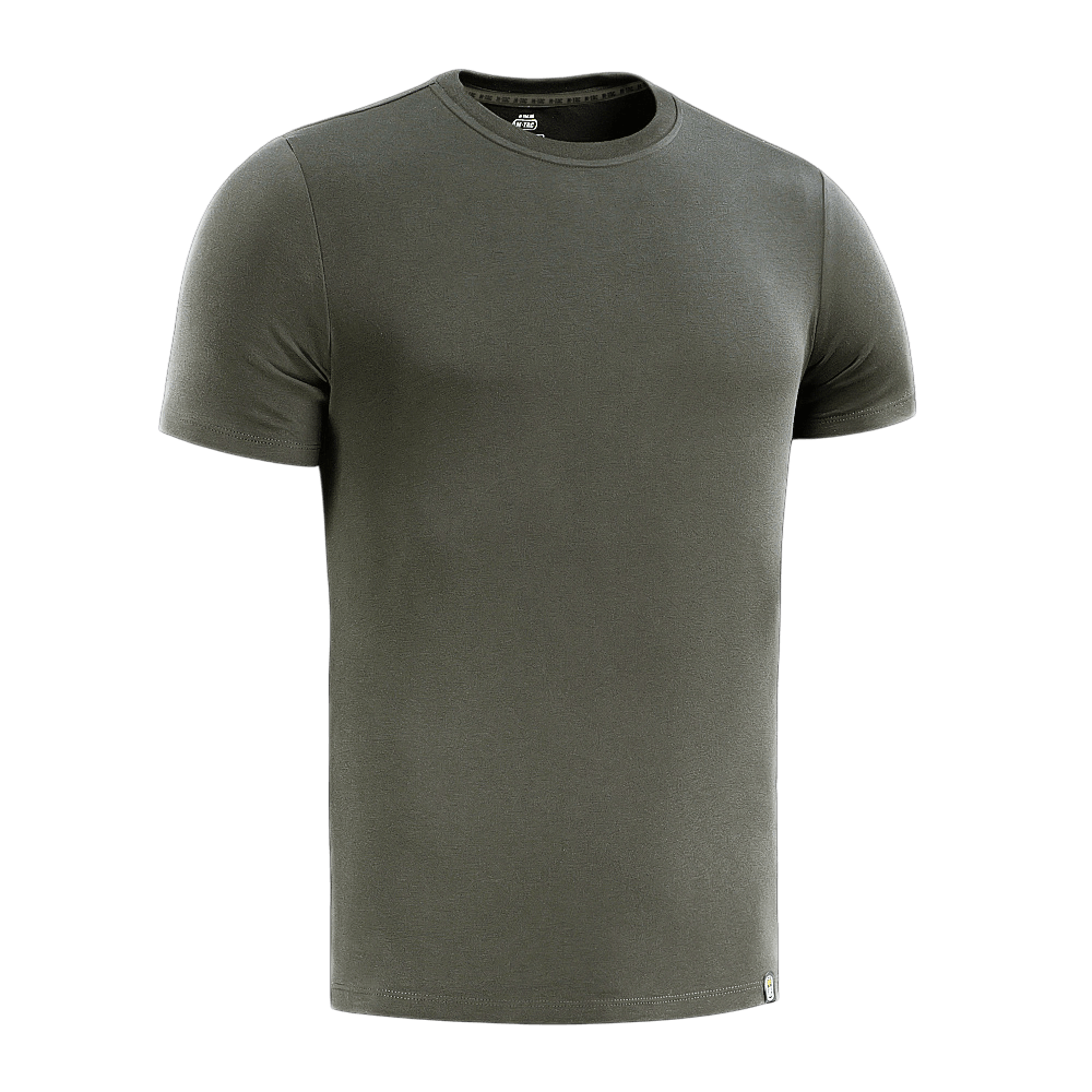 M-Tac T-shirt 93/7 Summer puuvilla-elastaaniseos, harmaa, sopii kesään, anatominen leikkaus ja kevyt, hengittävä laatu.