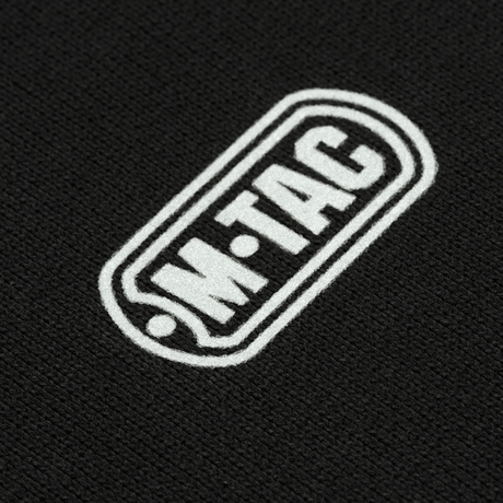 M-Tac Sweatshirt Cotton Hard heijastavalla logolla rinnassa, 100% puuvillaa, tiheys 390 g/m², mukava ja lämmin arkeen.
