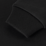 Yksityiskohta M-Tac Sweatshirt Cotton Hard -hihansuut, 100 % puuvillaa, resorin laatu ja lämmöneristys.