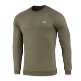 M-Tac Sweatshirt Cotton Hard, mukava sweatshirt, 100 % puuvillaa, lämmöneristävä, resorit, heijastava logo, oliivinvihreä.