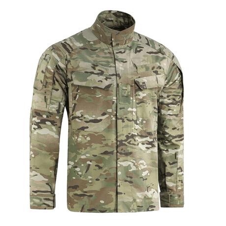 M-Tac Jakke Sturm NYCO Extreme Multicam, kestävä sotilastakki YKK-vetoketjuilla ja kevyestä, repäisykestävästä NYCO-kankaasta.