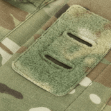 Velcro-tarran yksityiskohta M-Tac Jakke Sturm NYCO Extreme Multicam-kuosissa.