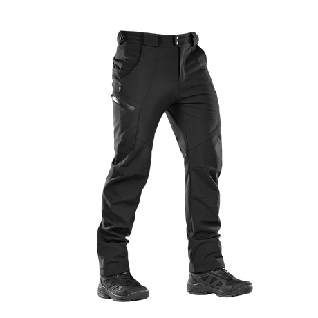 M-Tac Bukser Soft Shell Vinter fleece-vuorella, tuulen- ja vedenhylkivä, ihanteellinen syksylle ja talvelle. Materiaali: 100% polyesteri.
