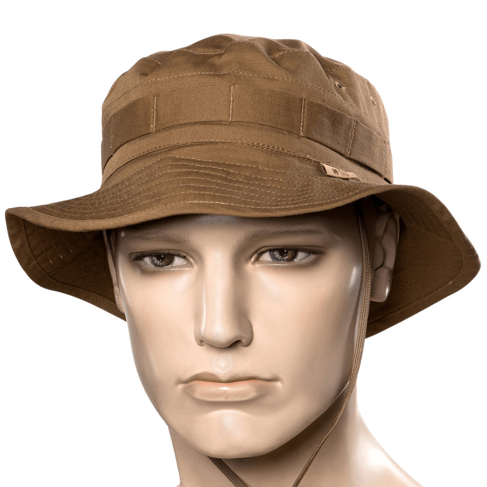 M-Tac Panama Rip-Stop army-hattu puolijäykällä lipalla ja ilmanvaihtoaukoilla, Boonie-mallin innoittama, ruskea.