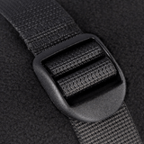 M-Tac puristusremmi varusteiden kiinnittämiseen reppuun, 25 mm nylon, kestävä ja tukeva muotoilu, käytännöllinen vaelluksiin ja taktiseen käyttöön.