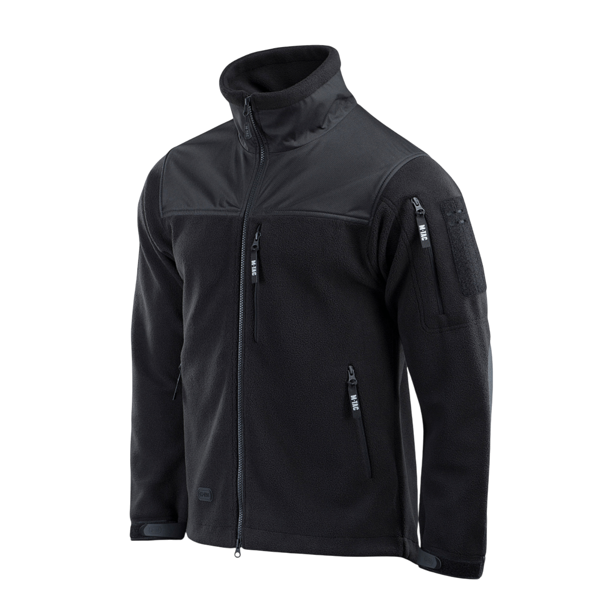 M-Tac Alpha Microfleece Jakke Gen.II with Oxford nylon -vahvistuksella, ihanteellinen taktiseen käyttöön ja ulkoiluun kylmällä säällä.