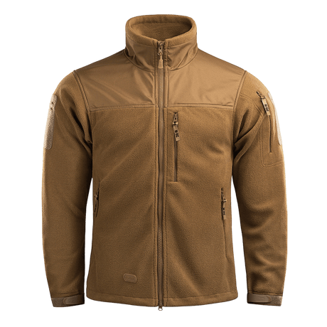 M-Tac Alpha Microfleece takki Gen.II, edistynyt fleece-takki taktiseen ja ulkoilmakäyttöön, kestävä ja lämmin kylmällä säällä.