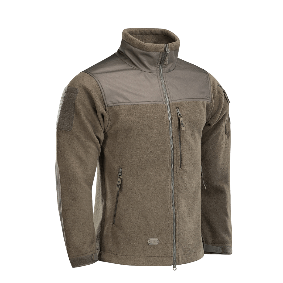 M-Tac Alpha Microfleece takki Gen.II, edistynyt fleece-takki taktiseen käyttöön, vahvistettu Oxford nylon PU:lla.