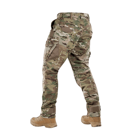 M-Tac housut Aggressor Elite NYCO multicam, kulutusta kestävä nylon-puuvillamateriaali ja NIJ-sertifiointi, galleria-asento 1 takanäky.