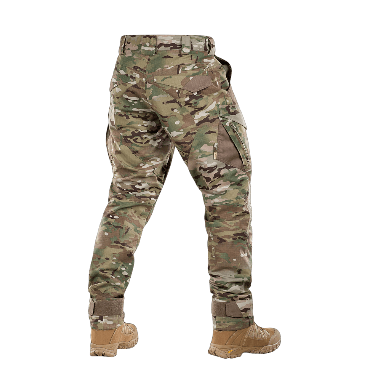 M-Tac housut Aggressor Elite NYCO multicam, kestävä nylon-puuvillamateriaali ja NIJ-sertifiointi, takaa, galleria-asento 1.