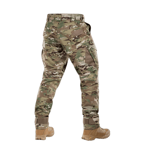 M-Tac housut Aggressor Elite NYCO multicam, kestävä nylon-puuvillamateriaali ja NIJ-sertifiointi, takaa, galleria-asento 1.