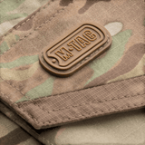 M-Tac housut Aggressor Elite NYCO multicam, kulutusta kestävä nylon-puuvillamateriaali ja M-Tac kumilogo, galleria-asento 1.
