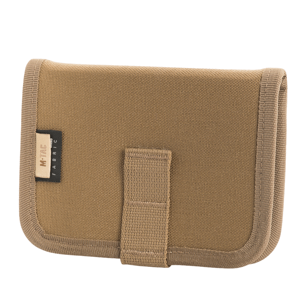 M-Tac Patch Panel Elite Large CORDURA® -materiaalista, käytännöllinen lompakko Velcro-loop -paneelilla ja lokerolla seteleille ja korteille.