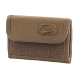 M-Tac Patch Panel Elite CORDURA® -materiaalista, ruskea militaarityyli, korttitasku, Velcro-suljenta ja loop-paneeli.