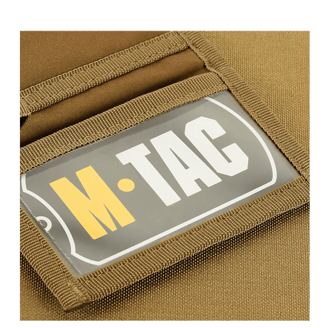 M-Tac lompakko Patch Panel Elite Gen. II, näkyvä velcro-patch etupuolella.