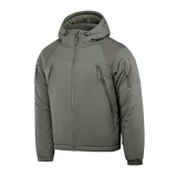 M-Tac Alpha Gen.III Pro talvitakki, vettähylkivä nylon, säädettävä huppu ja eristys, sopii lämpötiloihin jopa -20°C.