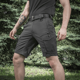 M-Tac Aggressor Summer Flex Shorts - kevyet taktiset shortsit Flex Rip-Stop -kankaasta, täydelliset treeniin ja ulkoiluun.