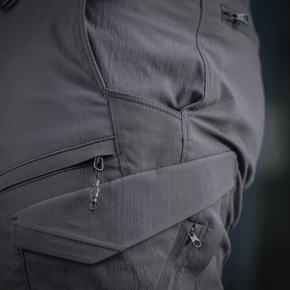 M-Tac Aggressor Summer Flex Shorts, useita taskuja Flex Rip-Stop -kankaassa, ihanteellinen ulkoiluun.