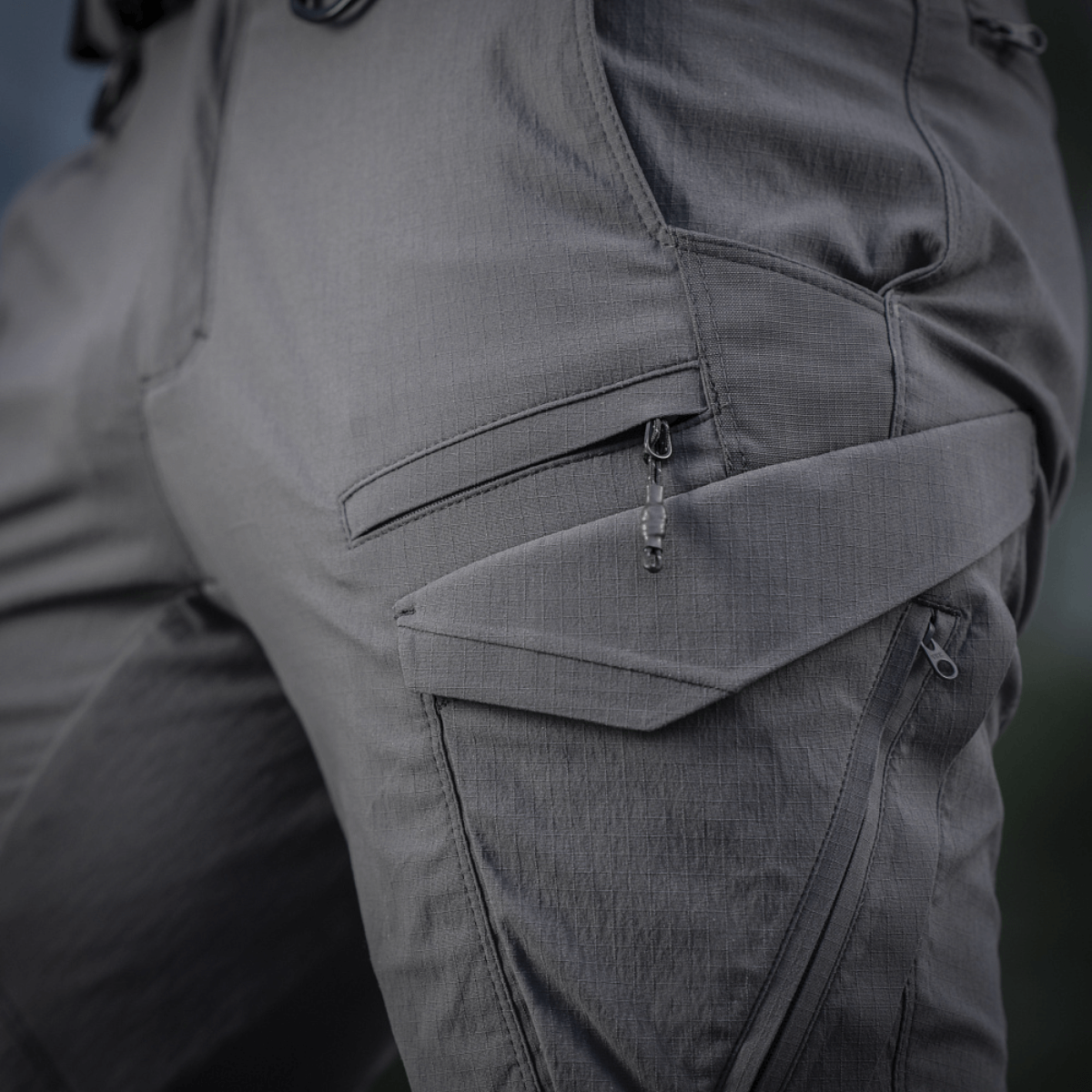 M-Tac Aggressor Summer Flex Shorts, Rip-Stop -kangas ja käytännölliset taskut.