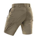 M-Tac Aggressor Summer Flex Shorts, kevyet taktiset shortsit taskuilla, sopivat harjoitteluun ja ulkoiluun, khaki.