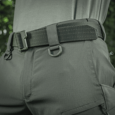 M-Tac Aggressor Summer Flex Shorts Flex Rip-Stop-kankaasta, kevyet ja hengittävät taktiset shortsit säädettävällä vyötäröllä