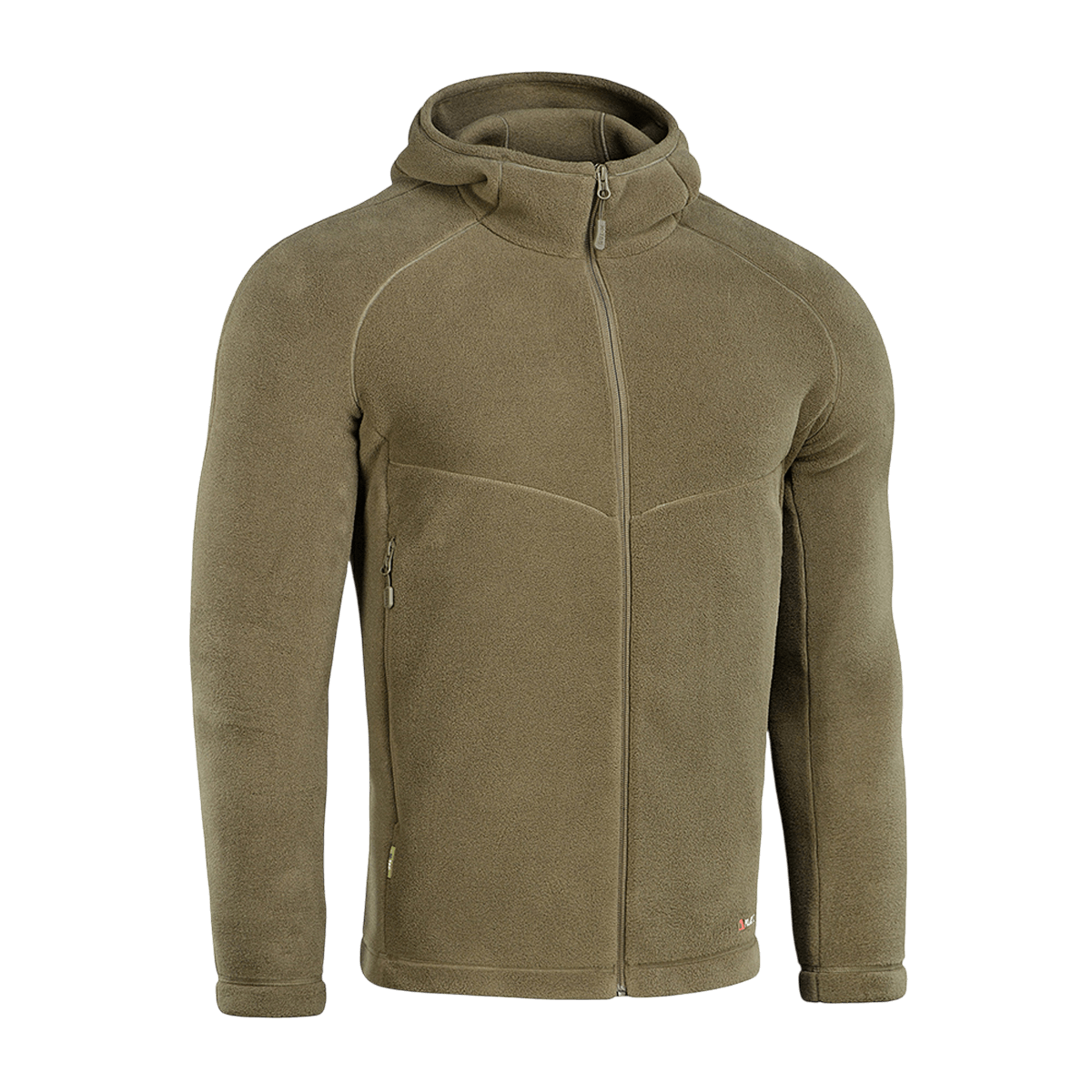 M-Tac Sprint Fleece Sweatshirt Polartec oliivina, tyylikäs ja toiminnallinen huppari mukavuuteen ja lämpöön, valmistettu kestävästä Polartec 200 -fleecestä.