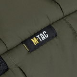 M-Tac Stalker Gen.III -takki oliivinvärisenä M-Tac-logolla, moderni muotoilu ja lämpöeristys, täydellinen vaihtokaudelle