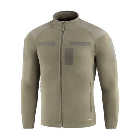 M-Tac Combat Fleece Polartec -takki beige, Polartec® fleece, YKK-vetoketjut ja joustavat hihansuut.