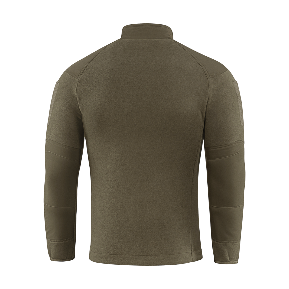 M-Tac Combat Fleece Polartec -takki takaa kuvattuna, edistynyt muotoilu, valmistettu Polartec® fleecestä, sopii taktiseen käyttöön.