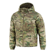 M-Tac Alpha Gen.IV Pro Primaloft -talvitakki alkuperäisessä Multicam-kuosissa, kestävä, vettähylkivä ja sopii kylmiin olosuhteisiin jopa -20°C.