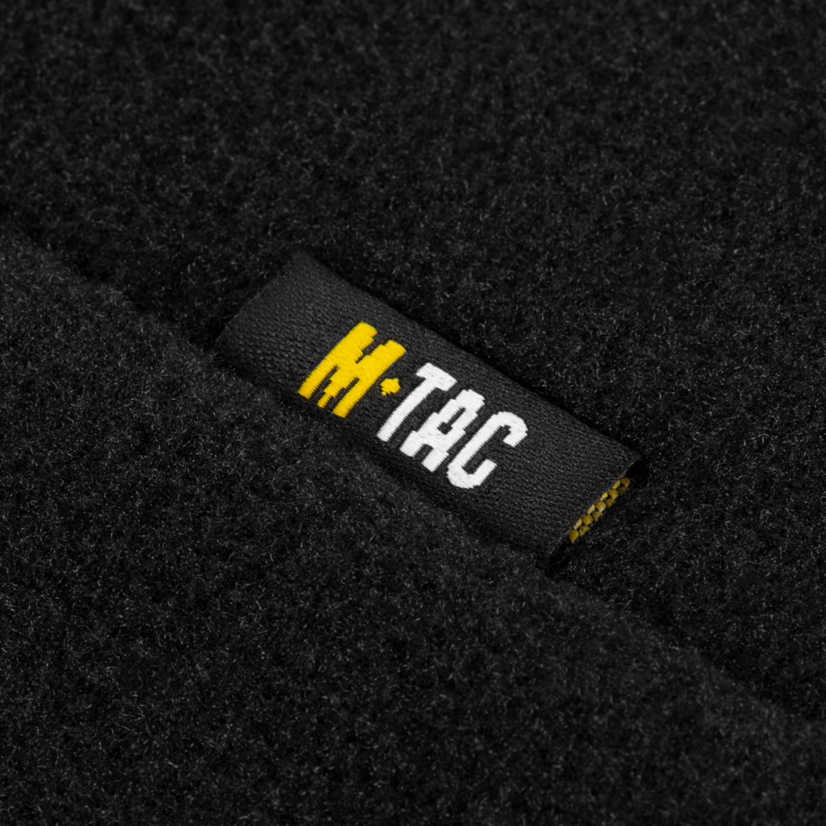 M-Tac Sweater Nord Fleece Polartec -logo mustassa fleece-kankaassa.