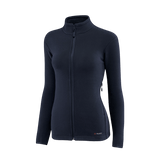 M-Tac Sweater Nord Fleece Polartec naisten malli mustana YKK-vetoketjulla ja pystykauluksella, valmistettu Polartec® 200 Series -fleecestä.