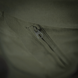 Lähikuva YKK-sulkimesta M-Tac Aggressor Summer Flex -housuissa Rip-Stop-nylonista