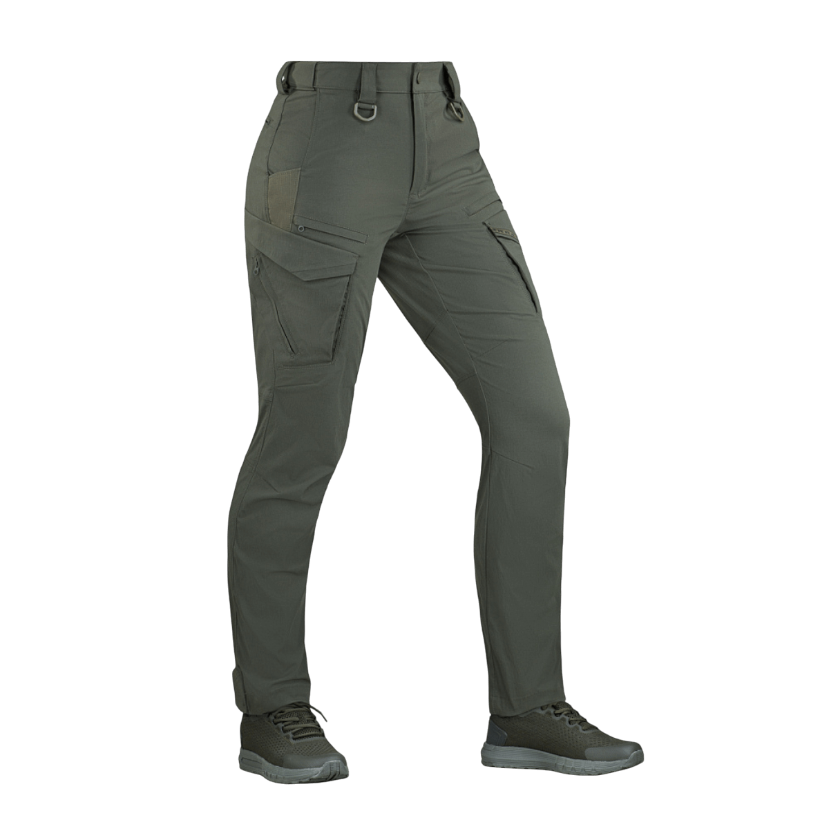 M-Tac Aggressor Summer Flex -housut Rip-Stop-nylonista, YKK-sulkimilla, ihanteelliset taktiseen käyttöön ja aktiiviseen vapaa-aikaan